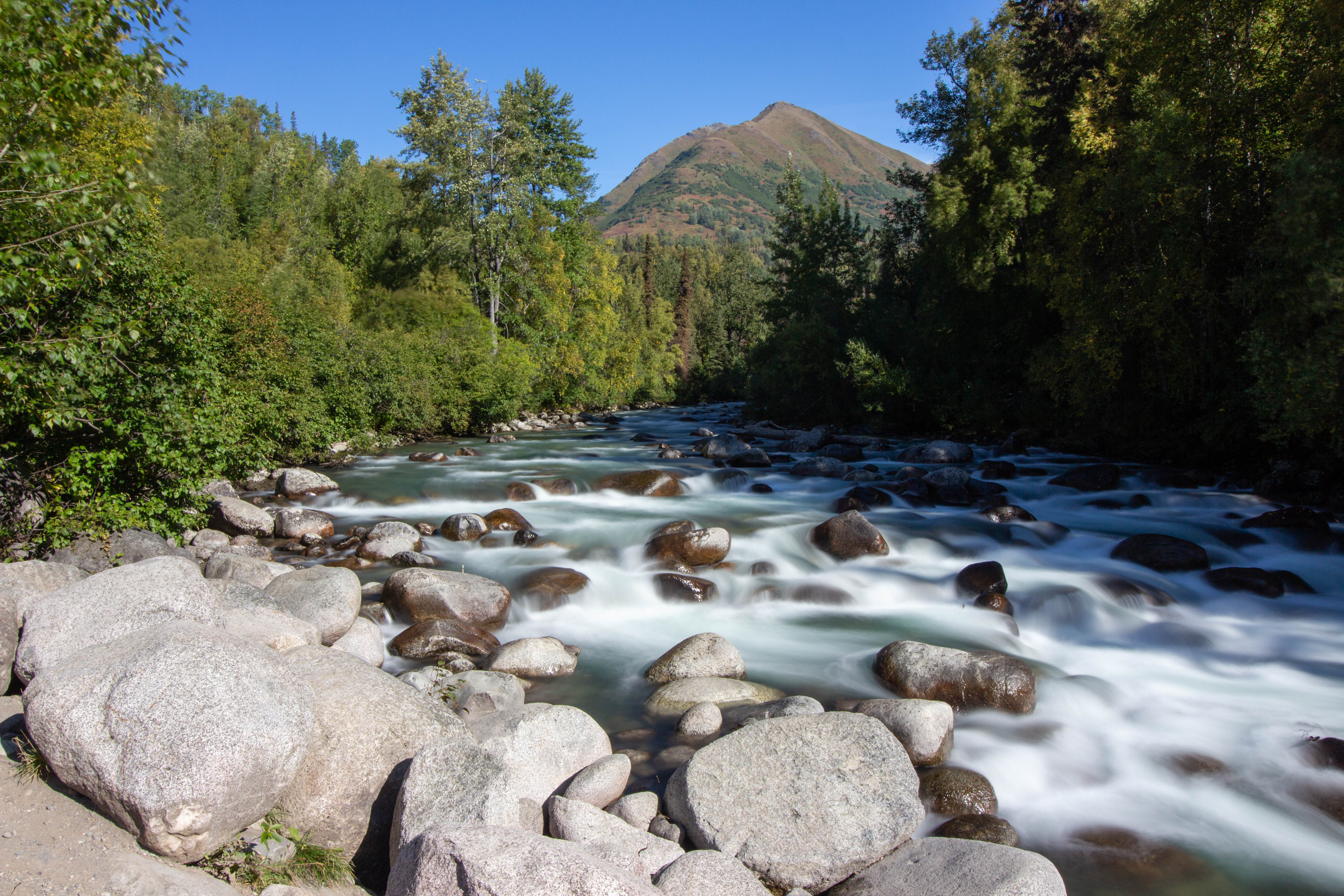 Rivière = longue expo