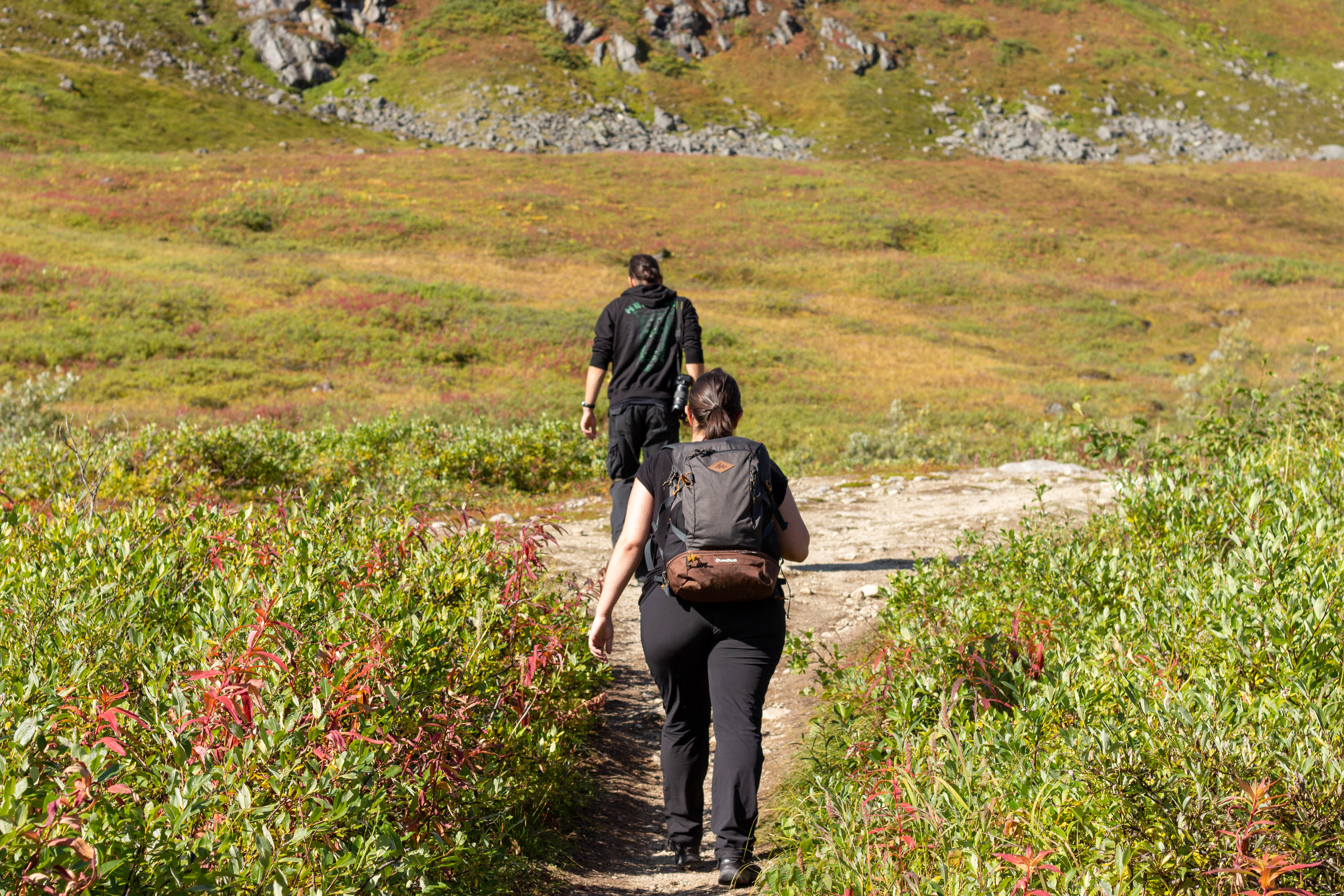 Ascension vers l'Independence Mine
