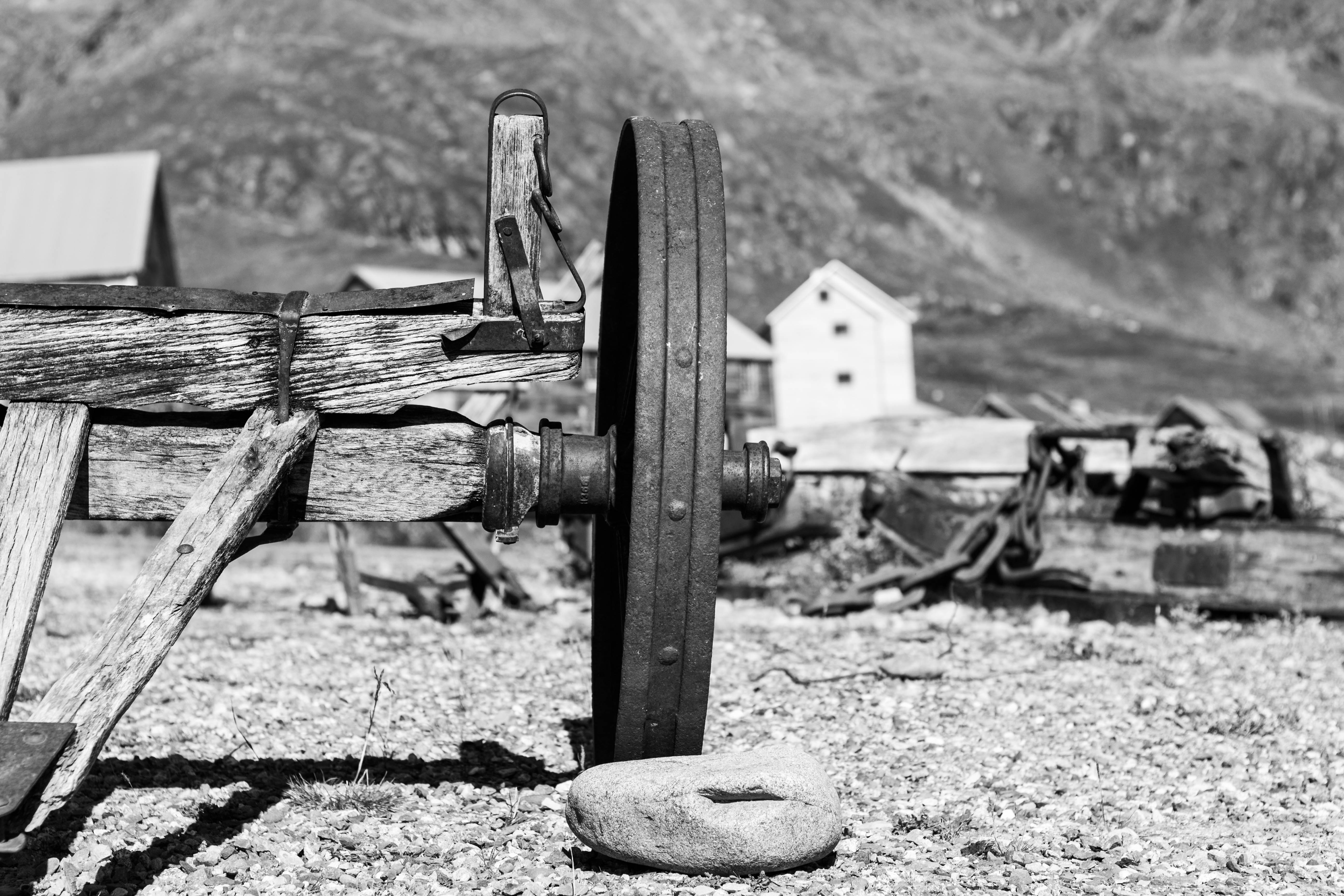 Ville fantôme nostalgique